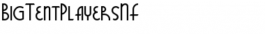 Download BigTentPlayersNF Font Download BigTentPlayersNF Font