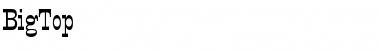 Download BigTop Font Download BigTop Font