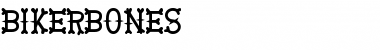 Download BikerBones Font Download BikerBones Font