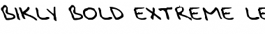 Download Bikly Bold Extreme Lefty Font Font Download Bikly Bold Extreme Lefty Font Font
