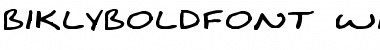 Download BiklyBoldFont Wide Font Download BiklyBoldFont Wide Font