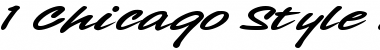Download 1 Chicago Style DNA Font Download 1 Chicago Style DNA Font