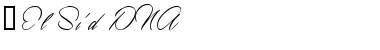 Download 1 El Sid DNA Font Download 1 El Sid DNA Font