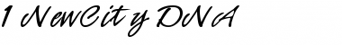 Download 1 NewCity DNA Font Download 1 NewCity DNA Font