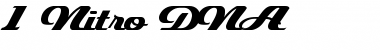 Download 1 Nitro DNA Font Download 1 Nitro DNA Font
