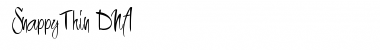 Download 1 SnappyThin DNA Font Download 1 SnappyThin DNA Font