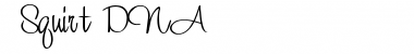 Download 1 Squirt DNA Font Download 1 Squirt DNA Font