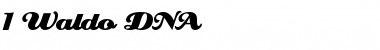 Download 1 Waldo DNA Font Download 1 Waldo DNA Font