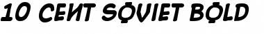 Download 10 Cent Soviet Font Download 10 Cent Soviet Font