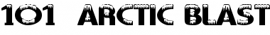 Download 101! Arctic Blast Font Download 101! Arctic Blast Font