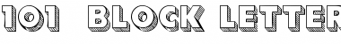 Download 101! Block LetterZ Font Download 101! Block LetterZ Font