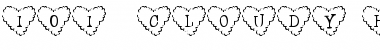 Download 101! Cloudy HeartZ Font Download 101! Cloudy HeartZ Font