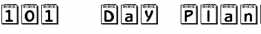 Download 101! Day Planner Font Download 101! Day Planner Font