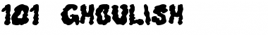 Download 101! Ghoulish Font Download 101! Ghoulish Font