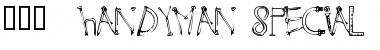 Download 101! Handyman Special Font Download 101! Handyman Special Font