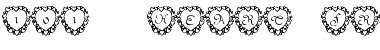 Download 101! Heart Framed Font Download 101! Heart Framed Font