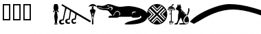 Download 101! HieroglyphiX I Font Download 101! HieroglyphiX I Font