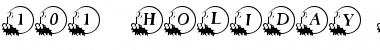 Download 101! Holiday BallZ Font Download 101! Holiday BallZ Font