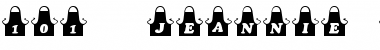Download 101! Jeannie's Kitchen Font Download 101! Jeannie's Kitchen Font