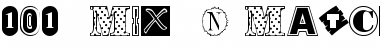Download 101! Mix 'n Match Font Download 101! Mix 'n Match Font