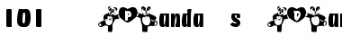 Download 101! Panda's Dance Font Download 101! Panda's Dance Font