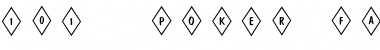 Download 101! Poker Face DiamondZ Font Download 101! Poker Face DiamondZ Font