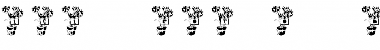 Download 101! Pot O' Daisies Font Download 101! Pot O' Daisies Font