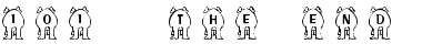 Download 101! The End! Font Download 101! The End! Font