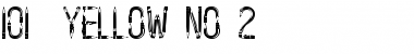 Download 101! Yellow No.2 Font Download 101! Yellow No.2 Font