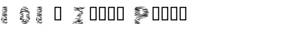 Download 101! Zebra Print Font Download 101! Zebra Print Font