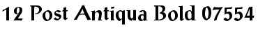 Download PostAntiqua Font Download PostAntiqua Font
