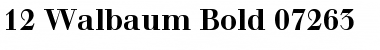 Download Walbaum Font Download Walbaum Font