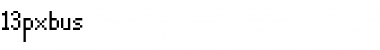 Download 13pxbus Font Download 13pxbus Font