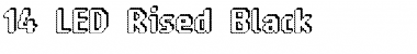Download 14 LED Rised Font Download 14 LED Rised Font