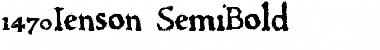 1470Jenson SemiBold Font