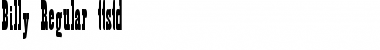 Download Billy Font Download Billy Font