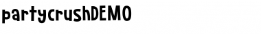 Download Party Crush DEMO Font Download Party Crush DEMO Font
