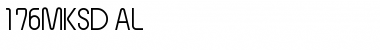 Download 176MKSD Font Download 176MKSD Font
