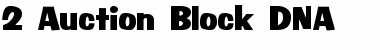 Download 2 Auction Block DNA Font Download 2 Auction Block DNA Font