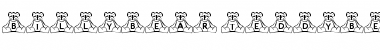 Download BillyBear TeddyBear Font Download BillyBear TeddyBear Font