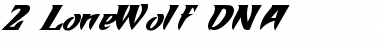 Download 2 LoneWolf DNA Font Download 2 LoneWolf DNA Font