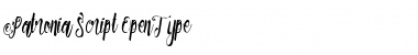 Download Patronia Script Font Download Patronia Script Font