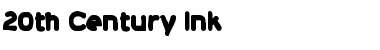 Download 20th Century Ink Font Download 20th Century Ink Font