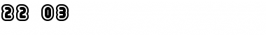 Download 22 03 Font Download 22 03 Font