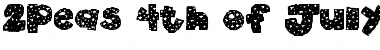 Download 2Peas 4th of July Font Download 2Peas 4th of July Font