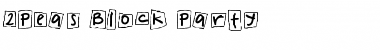 Download 2Peas Block Party Font Download 2Peas Block Party Font