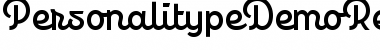 Download Personalitype Demo Regular Font Download Personalitype Demo Regular Font