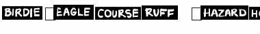 Download 2Peas Blocks - Golf Font Download 2Peas Blocks - Golf Font