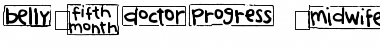 Download 2Peas Blocks - Pregnancy Font Download 2Peas Blocks - Pregnancy Font