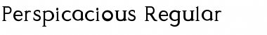 Download Perspicacious Font Download Perspicacious Font